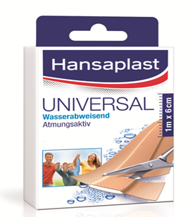 Hansaplast Universal wasserabweisend 1m x 6cm, A-Nr.: 2404701 - 01