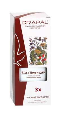 DRAPAL® Löwenzahn bio Pflanzensaft, A-Nr.: 1112066 - 01