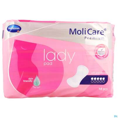 Inkontinenz Molicare Premium/lady Pad Tropfen 5 14st, A-Nr.: 4918663 - 01