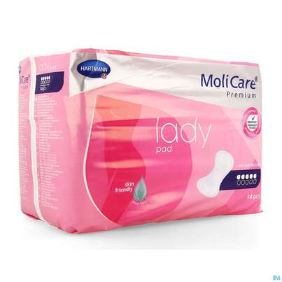 Inkontinenz Molicare Premium/lady Pad Tropfen 5 14st, A-Nr.: 4918663 - 02