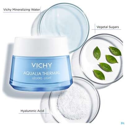 Vichy Aqualia/thermal/leicht Feuchtigkeitspflege Dynamisch Normale Hauttiege 50ml, A-Nr.: 4838059 - 04