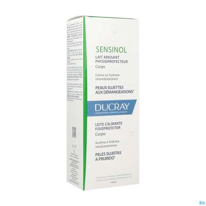 Sie sehen eine Packung Ducray Sensinol Beruhigende Körpermilch 200ml, Produktbild: 06 Ducray Sensinol Beruhigende Körpermilch 200ml, A-Nr.: 4371791 - 06