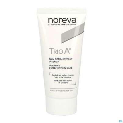 Sie sehen eine Packung Noreva Trio A Depigmentierende Emulsion 30ml, Produktbild: 05 Noreva Trio A Depigmentierende Emulsion 30ml, A-Nr.: 4090454 - 05