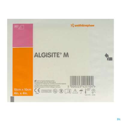 Wundverband Algisite M Calciumalginat 10x 10cm 10st, A-Nr.: 2167767 - 04