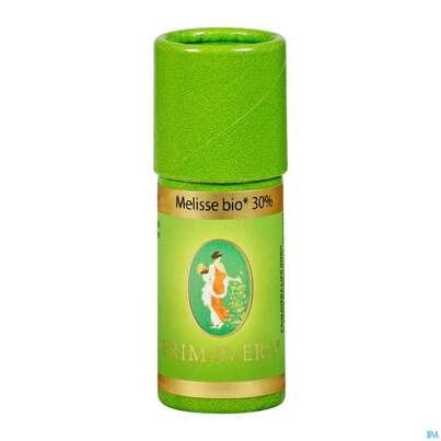 Sie sehen eine Packung Aetherische Oele Primavera Melisse Bio 30% 1ml, Produktbild: 03 Aetherische Oele Primavera Melisse Bio 30% 1ml, A-Nr.: 2712070 - 03