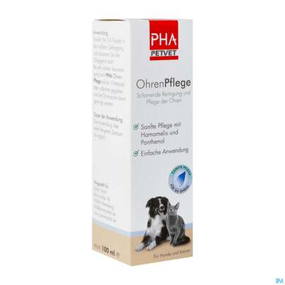 Veterinaerprodukte Pha Loesung/f Hunde/katze Ohrenpflege 100ml, A-Nr.: 4235036 - 02