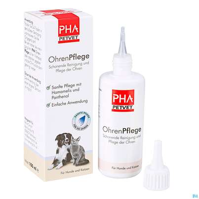 Veterinaerprodukte Pha Loesung/f Hunde/katze Ohrenpflege 100ml, A-Nr.: 4235036 - 04