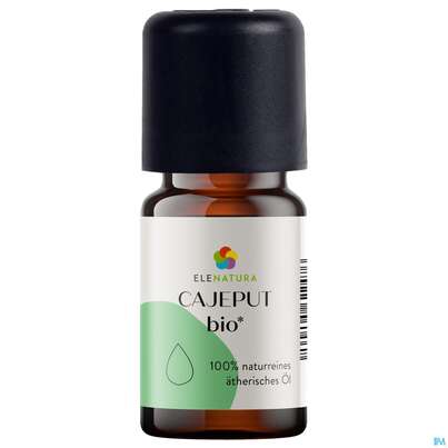 Sie sehen eine Packung Aetherische Oele Elenatura Bio Cajeput 5ml, Produktbild: 02 Aetherische Oele Elenatura Bio Cajeput 5ml, A-Nr.: 5410174 - 02