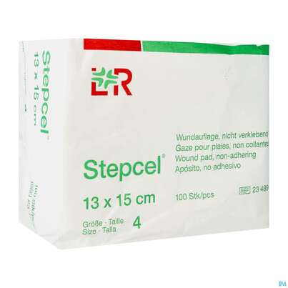 Wundauflagen Stepcel/gazelin Unsteril Gr 4 100st, A-Nr.: 3854116 - 02