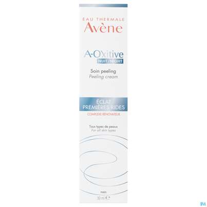 Sie sehen eine Packung Avene A-oxitive Nacht Peeling 30ml, Produktbild: 01 Avene A-oxitive Nacht Peeling 30ml, A-Nr.: 5228363 - 01
