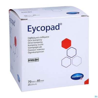 Augenkompressen Eycopad Steril 70x85mm -hartmann 25st, A-Nr.: 1164821 - 05