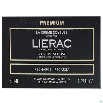 Sie sehen eine Packung Lierac Premium The Silky Cream Refil 50ml, Produktbild: 01 Lierac Premium The Silky Cream Refil 50ml, A-Nr.: 5839322 - 01
