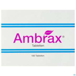 Ambrax Tabl 100st, A-Nr.: 2976834 - 01