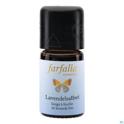 Sie sehen eine Packung Aetherische Oele Farfalla/bio Lavendelsalbei 5ml, Produktbild: 02 Aetherische Oele Farfalla/bio Lavendelsalbei 5ml, A-Nr.: 5464833 - 02