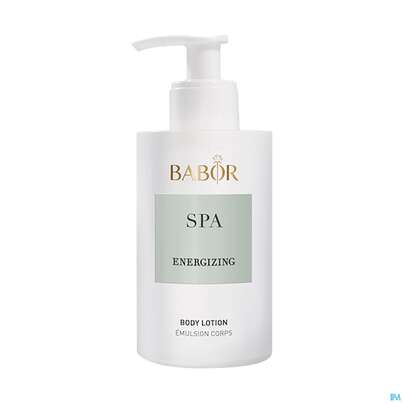 Sie sehen eine Packung Babor Spa Energizing Body Lotion 40067 200ml, Produktbild: 01 Babor Spa Energizing Body Lotion 40067 200ml, A-Nr.: 5579884 - 01
