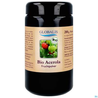 Acerola 100% Pflanzl.vitamin C Pulver Violett Lichtschutz- Glas 200g, A-Nr.: 3444097 - 01