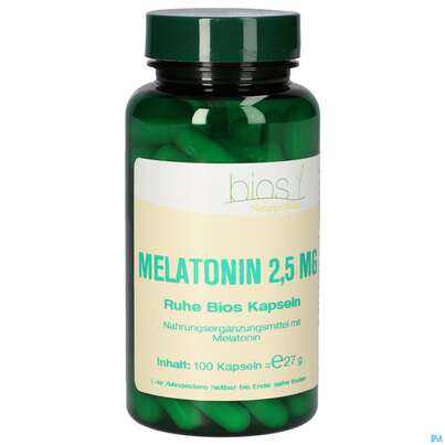 Bios Melatonin Ruhe 2,5mg 100 Kapseln, A-Nr.: 4247039 - 02