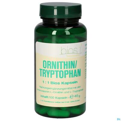 Bios Ornithin/tryptophan 1:1 100 Kapseln, A-Nr.: 4247140 - 02