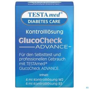Diagnostika U.zubehoer Testamed Advance Kontrolllösung 1st, A-Nr.: 5441192 - 01