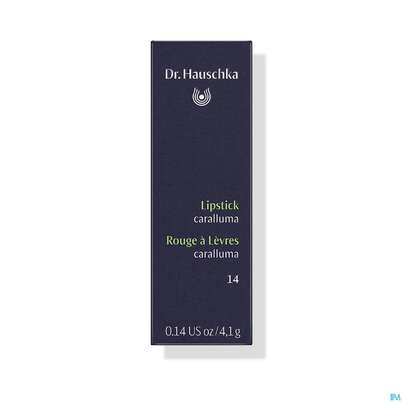 Sie sehen eine Packung Dr. Hauschka Lipstick 14 Caralluma 4,1g, Produktbild: 03 Dr. Hauschka Lipstick 14 Caralluma 4,1g, A-Nr.: 4592931 - 03