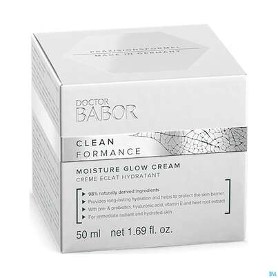 Sie sehen eine Packung Dr.babor Cleanformance Moisture Glow Cream 48006 50ml, Produktbild: 02 Dr.babor Cleanformance Moisture Glow Cream 48006 50ml, A-Nr.: 5579594 - 02