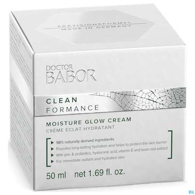 Sie sehen eine Packung Dr.babor Cleanformance Moisture Glow Cream 48006 50ml, Produktbild: 01 Dr.babor Cleanformance Moisture Glow Cream 48006 50ml, A-Nr.: 5579594 - 01