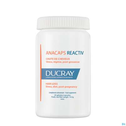 Ducray Anacaps F.d.haar Haarausfall Kapseln Reaktiv23 30st, A-Nr.: 5744969 - 03