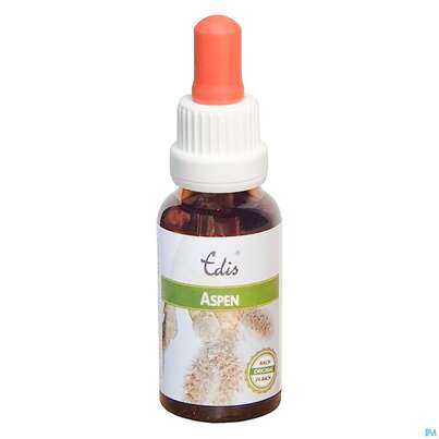 Sie sehen eine Packung Edis Bio 02 Aspen Alkoholfrei 20ml, Produktbild: 01 Edis Bio 02 Aspen Alkoholfrei 20ml, A-Nr.: 4107479 - 01