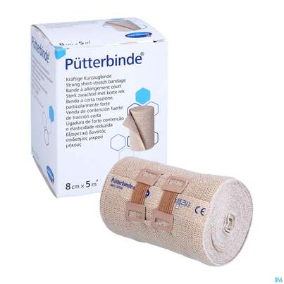 Elastische Binden Puetterbinde Hautf 5mx 8cm 1st, A-Nr.: 1457552 - 07
