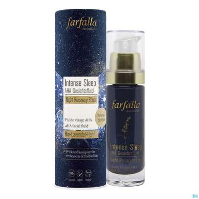 Farfalla Intense Sleep Aha Gesichtsfluid Night Recovery Effect 30ml, A-Nr.: 5675688 - 01