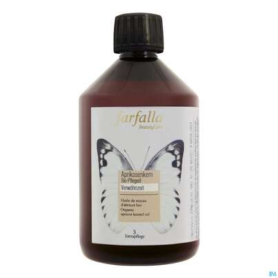 Farfalla Pflegeoel/bio Aprikosenkernoel Verwoehnzeit 500ml, A-Nr.: 5236581 - 01