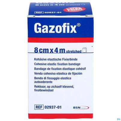 Fixierbinden Elastische Binden Unterzugbinde/gazofix Hautfarbe 4mx 8cm 1st, A-Nr.: 0523235 - 01