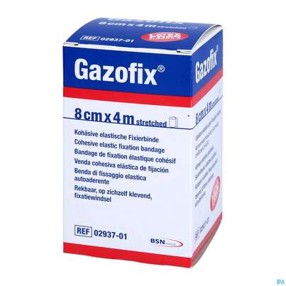 Fixierbinden Elastische Binden Unterzugbinde/gazofix Hautfarbe 4mx 8cm 1st, A-Nr.: 0523235 - 02