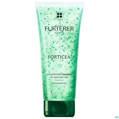 Sie sehen eine Packung Furterer Forticea Vitalisierendes Shampoo 200ml, Produktbild: 01 Furterer Forticea Vitalisierendes Shampoo 200ml, A-Nr.: 5439485 - 01