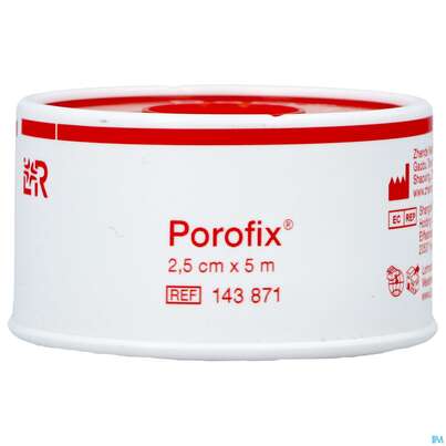 Heftpflaster Porofix 5mx 2,50cm 1st, A-Nr.: 5026458 - 01