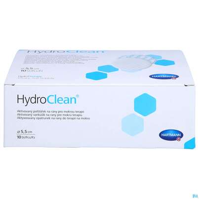 Hydroclean Wundkissen Rund 5,5cm 10st, A-Nr.: 5310662 - 01