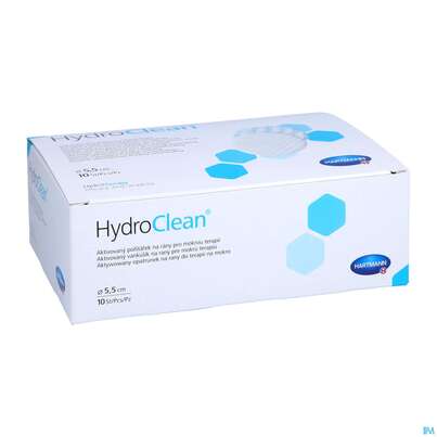 Hydroclean Wundkissen Rund 5,5cm 10st, A-Nr.: 5310662 - 03