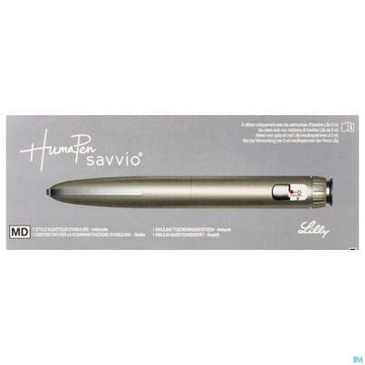 Injektionsspritzen U.zubeh. Insulin Humapen Savvio Graphit 1st, A-Nr.: 3979958 - 02