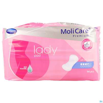 Inkontinenz Molicare Premium/lady Pad Tropfen 3,5 14st, A-Nr.: 4918628 - 01