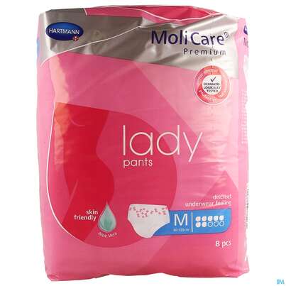 Inkontinenz Molicare Premium/lady/pants Tropfen 7 Medium 8st, A-Nr.: 4918858 - 01