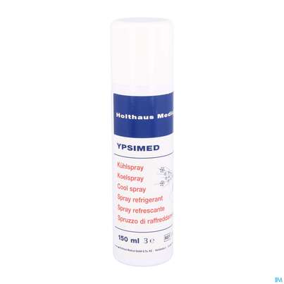 Sie sehen eine Packung Kalt/warm Therapie Kuehlspray Ypsimed Div 0 150ml, Produktbild: 01 Kalt/warm Therapie Kuehlspray Ypsimed Div 0 150ml, A-Nr.: 4443237 - 01