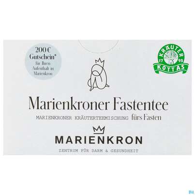 Sie sehen eine Packung Kottas Tee Fasten Marienkroner 20st, Produktbild: 03 Kottas Tee Fasten Marienkroner 20st, A-Nr.: 5238456 - 03