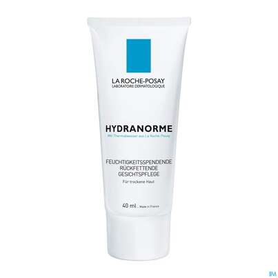 Sie sehen eine Packung La Roche Posay Gesichtspflege Hydranorme 40ml, Produktbild: 06 La Roche Posay Gesichtspflege Hydranorme 40ml, A-Nr.: 1609068 - 06