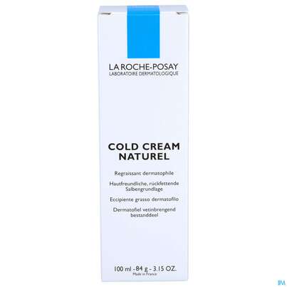 Sie sehen eine Packung La Roche Posay Salbengrundlagen Cold Cream Natural Tb 100ml, Produktbild: 01 La Roche Posay Salbengrundlagen Cold Cream Natural Tb 100ml, A-Nr.: 1609051 - 01