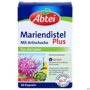 Mariendistel Oel Kapseln Abtei Titandioxidfrei 50000 30st, A-Nr.: 5720466 - 01
