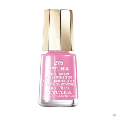 Sie sehen eine Packung Mavala Nagellacke 275 Petunia 5ml, Produktbild: 02 Mavala Nagellacke 275 Petunia 5ml, A-Nr.: 4304033 - 02