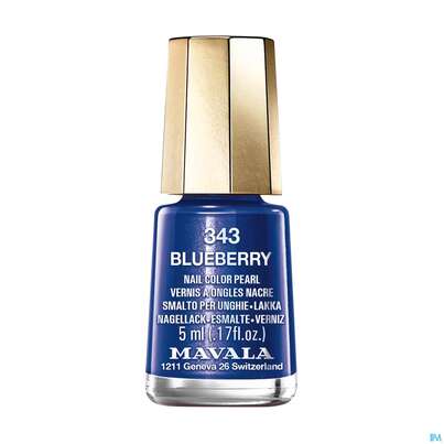 Mavala Nagellacke 343 Blueberry 5ml, A-Nr.: 3653375 - 02