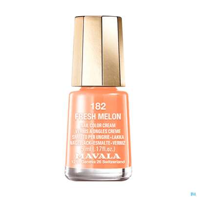 Mavala Nagellacke Delicious 182 Fresh Melo 5ml, A-Nr.: 3965809 - 01