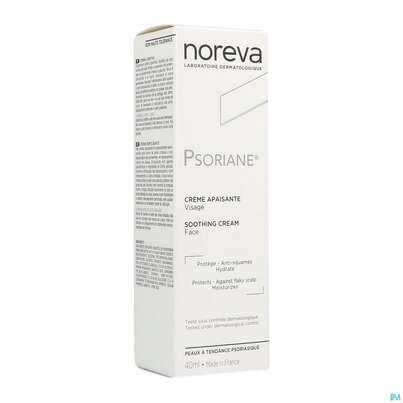 Sie sehen eine Packung Noreva Psoriane Creme 40ml, Produktbild: 02 Noreva Psoriane Creme 40ml, A-Nr.: 4351512 - 02
