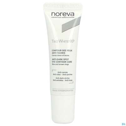 Sie sehen eine Packung Noreva Trio White Xp Augenkontur 10ml, Produktbild: 14 Noreva Trio White Xp Augenkontur 10ml, A-Nr.: 5561513 - 14